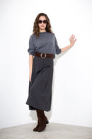 Cashmere wool box sweater