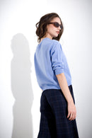 Cashmere wool box sweater