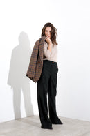 Cashmere wool box sweater