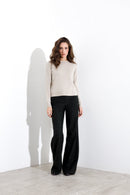 Maglia in pura lana girocollo FRIENDLY SWEATER